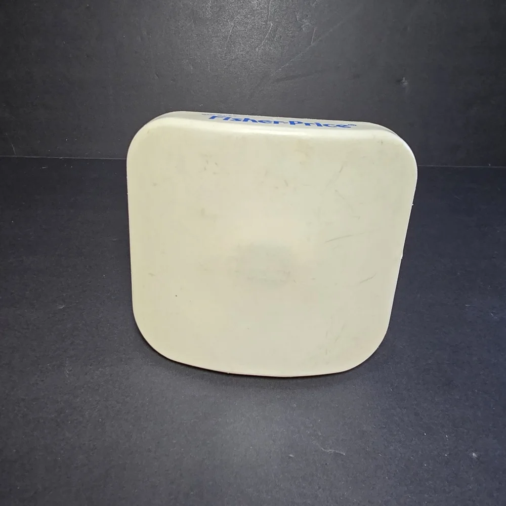 Vintage Fisher Price Rock A Stack Childs Play Game 6 Rings Plastic Base & Pole